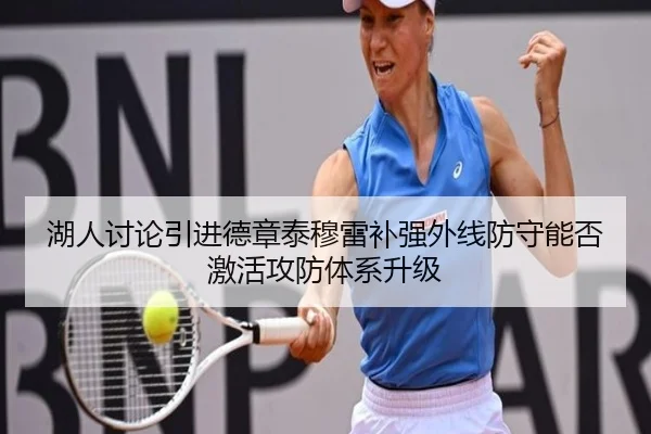 湖人讨论引进德章泰穆雷补强外线防守能否激活攻防体系升级